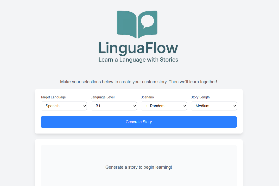 LinguaFlow Screenshot